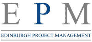 Edinburgh Project Management - EPM - transparent dark grey logo